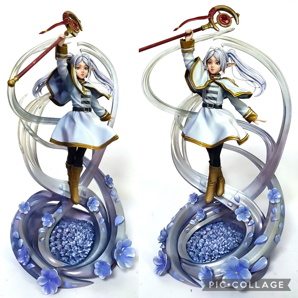 二次元 リペイント 葬送のフリーレン 顔の描き直し 頭髪追加 塗装済み