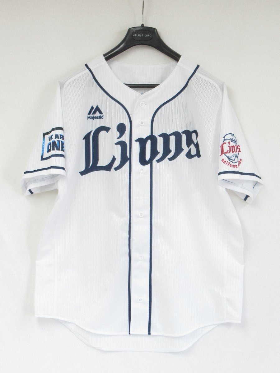 西武ライオンズ.栗山巧ユニフォーム.(ホーム.Lサイズ). ○ 西武ライオンズ 1 栗山巧 オーセンティック Lサイズ 2021年