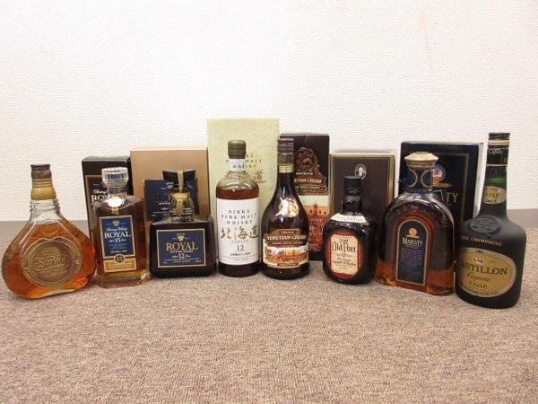 お酒 いろいろセット ブランデーなど8本セット 中古●7札90