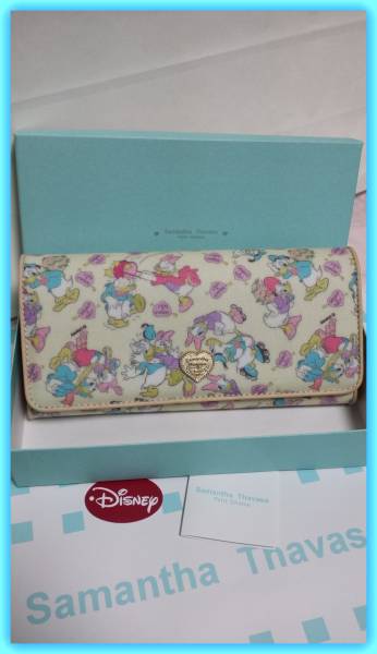 ♪ 新品 即決 サマンサ タバサ ディズニー 長財布 ドナルド