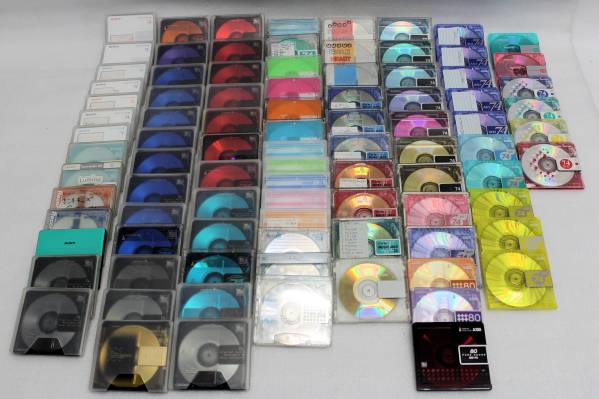 ★中古録音済MDディスク◆　SONY，TDKなど色々まとめて90枚！