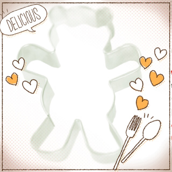 ＊BIRKMANN＊バークマン社製　くま クッキー型：テディベア_1