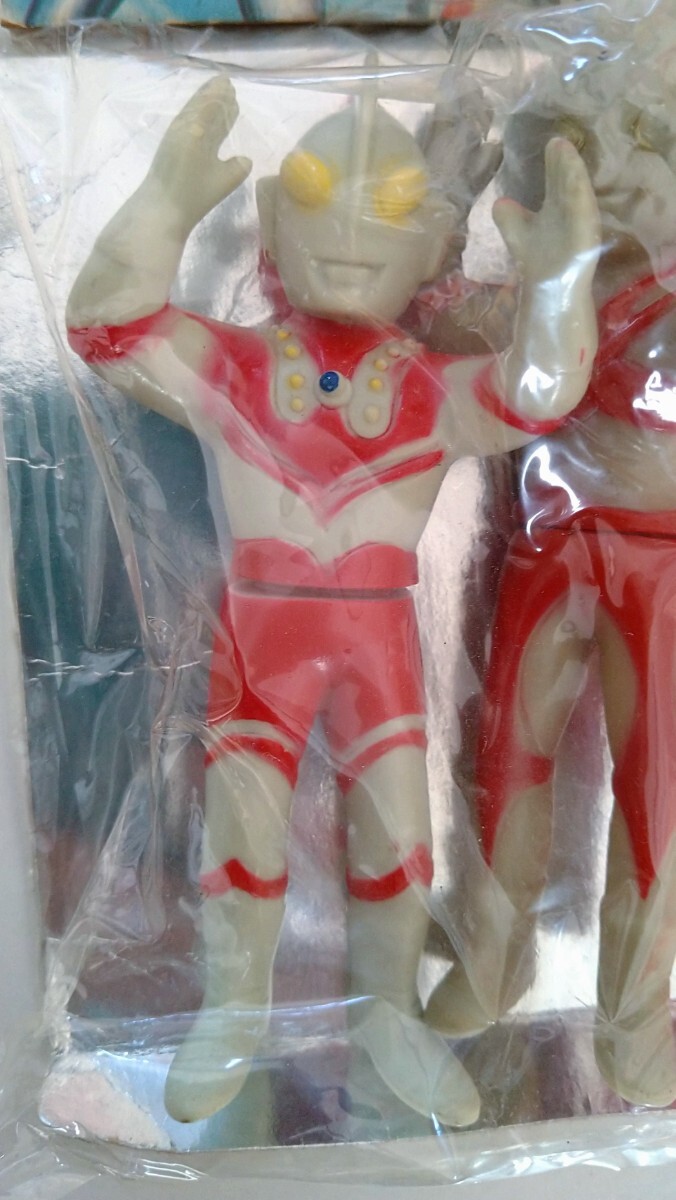 ブルマァクのウルトラ五兄弟 ミニソフビ5点セット◇未開封品◇1972年