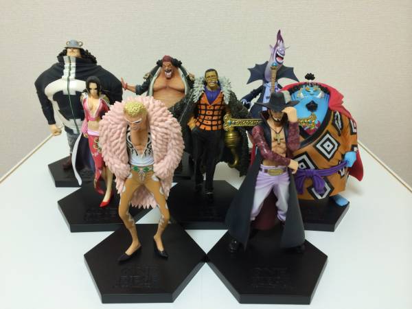 ワンピース DX王下七武海 フィギュア 8体コンプセット ※ジャンク品