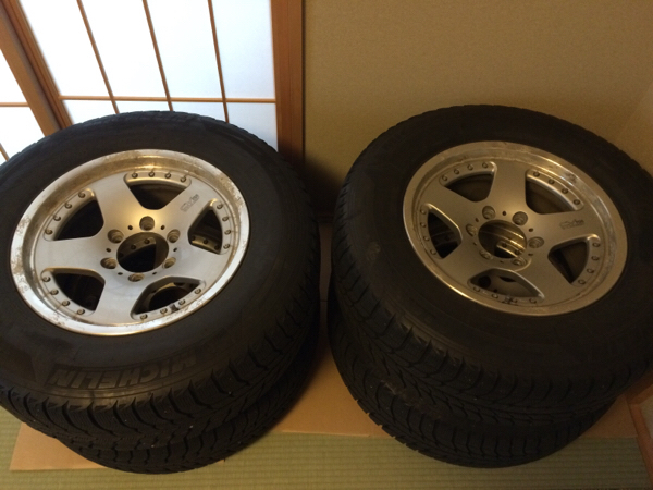 ミシュラン スタッドレス 265 65 17 4本セット プラド等6穴