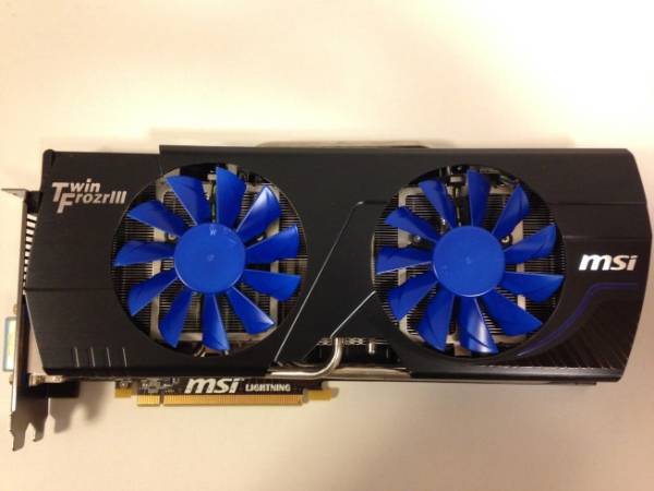 MSI N580GTX LIGHTNING XE ジャンク品