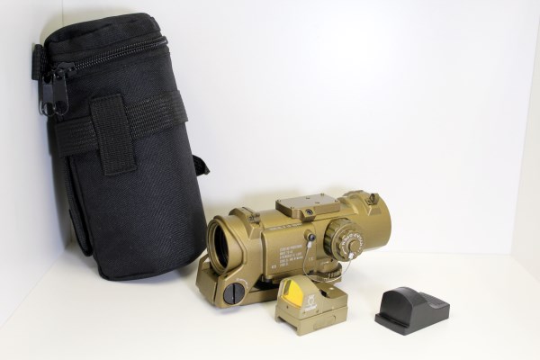 最新ELCAN SPECTER DRタイプ4倍固定＆ドクタードット付DE