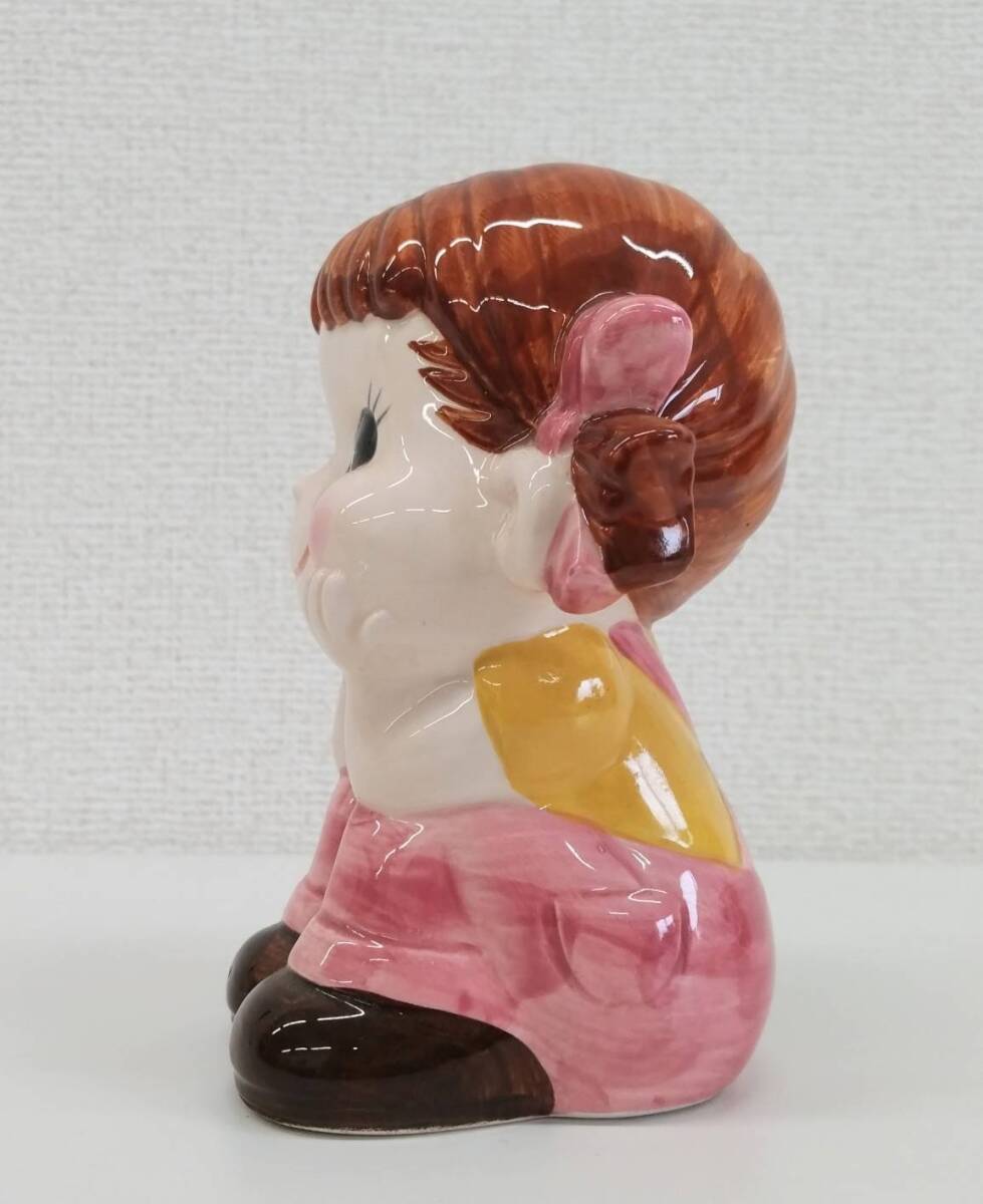 陶器製貯金箱】夢見るペコちゃん / Peko-chan / 不二家 : FIJIYA