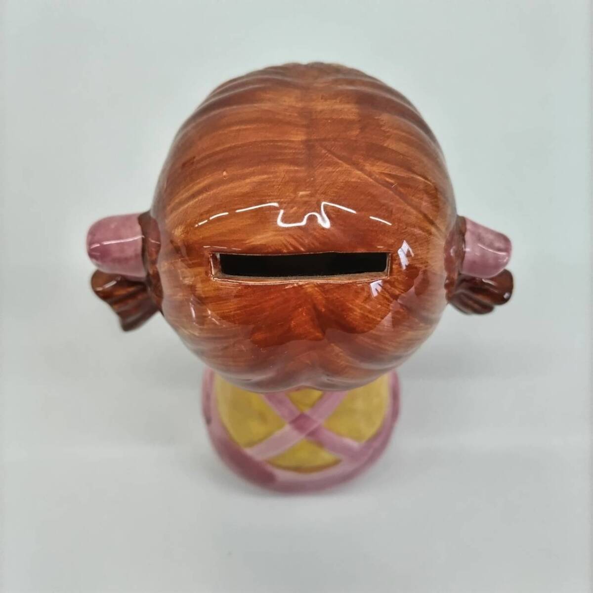 アンティーク　ペコちゃん 陶器製貯金箱】夢見るペコちゃん / Peko-chan / 不二家 : FIJIYA