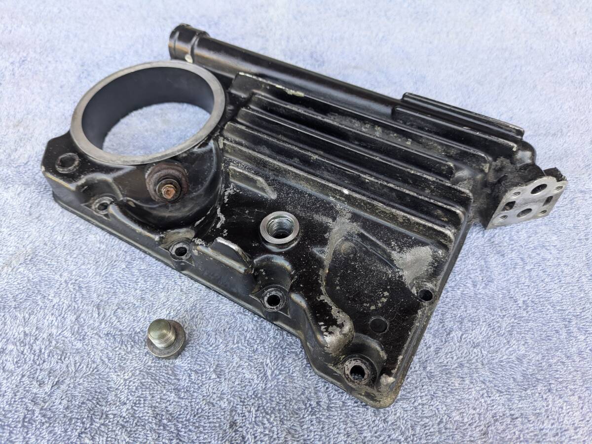 ゼファー400/550純正オイルパン JMC取出口付 Z400FX/550FX カワサキ ゼファー400 純正 オイルパン Z400FX オイルクーラー
