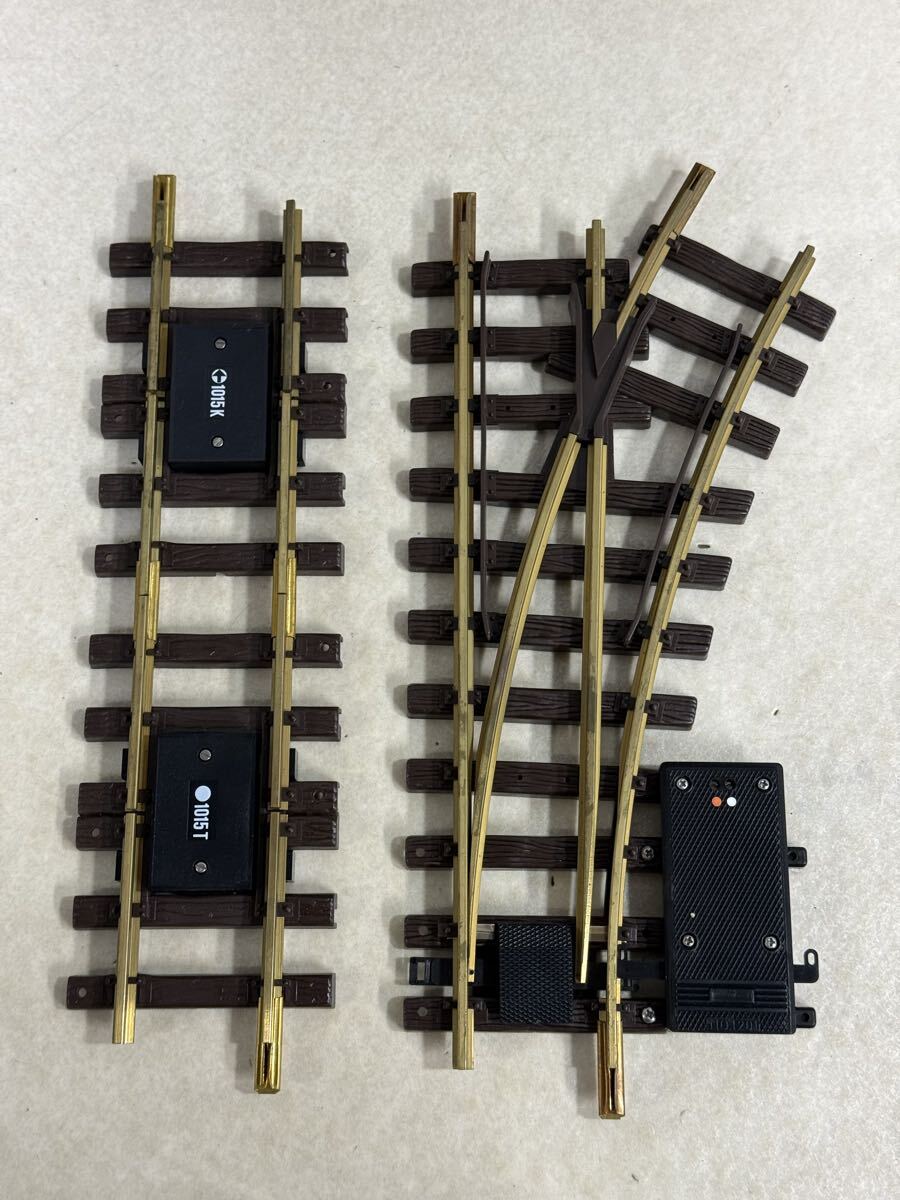 LGB LEHMANN レーマン Gゲージ 4010 無蓋貨車 線路 電動ポイント