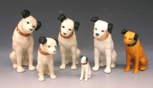 Yahoo!オークション(旧ヤフオク!)の広告、ノベルティグッズ ビクター犬