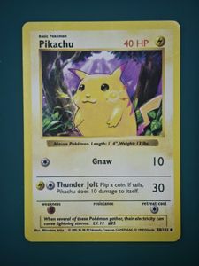 ポケモンカード ピカチュウ 英語のYahoo!オークション(旧ヤフオク!)の