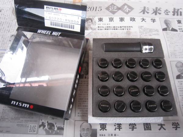 NISMO製　ニスモ　ホイールナットセット　34mm　1台分