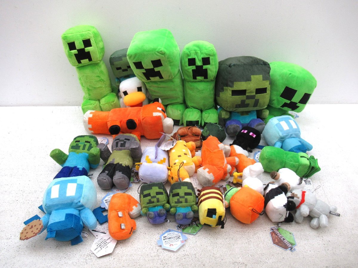 マインクラフト　マイクラ　ぬいぐるみ　まとめ売り マインクラフト ぬいぐるみの値段と価格推移は？｜32件の売買データ