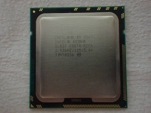 ★Intel Xeon X5647 2.93GHz 130W LGA1366 SLBZ7 CPU 中古