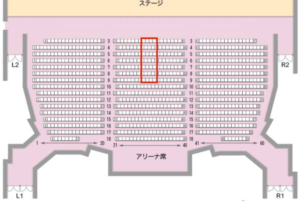 アリーナ1-7列最中央 AKB48 1/22 リクエストアワー TDCリクアワ