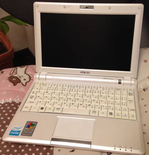 ASUS EeePC900 完動品 SSD-32GB