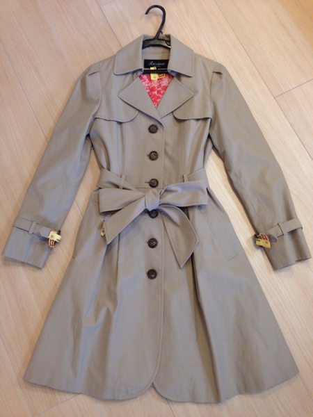 ☆美品☆リッチミーニューヨーク トレンチコート