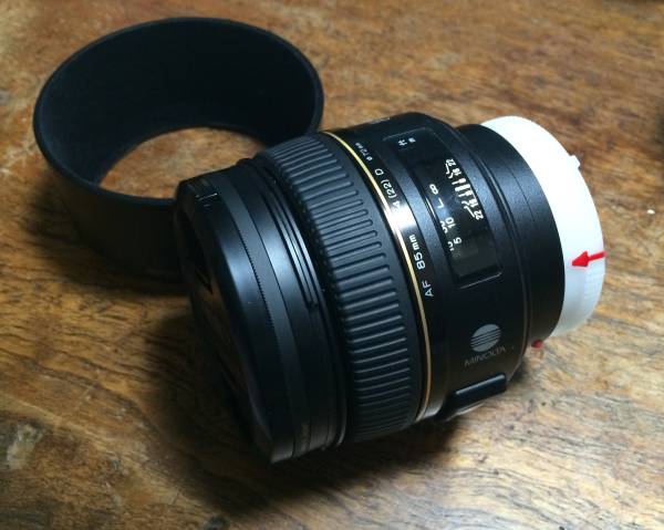 【極上美品】 Minolta AF 85mm F1.4 G (D)