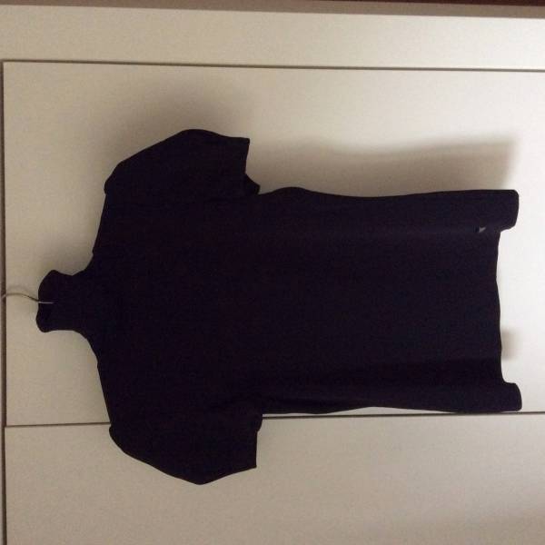 FOXEY パフスリーブ 半袖タートルネックニット ブラック38