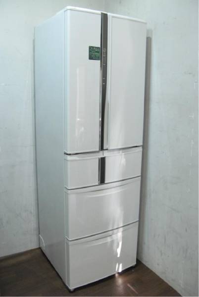 150dt○三菱 6ドア冷凍冷蔵庫 MR-RX47T-W 2012年 美品○O