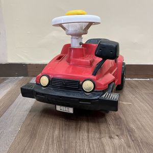 乗用玩具 Combi コンビ 希少 サンダー 電動乗用 昭和レトロ 日本製