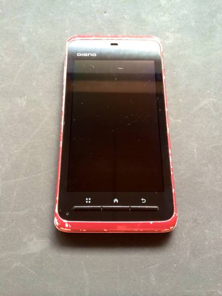 ａｕ ISW11K ピンク スマホ 白ロム_1