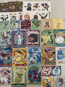 未剥がし】丸美屋 ポケモン ゲット ! シール ルカリオ 2種 絵違い