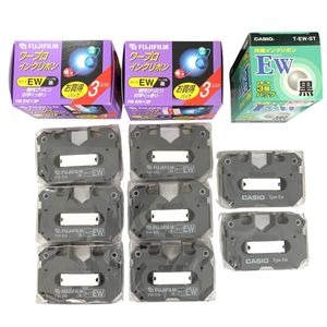 サプライ 【未使用6個】CASIO カシオ T-EW-ST 黒 タイプEW ワープロ用