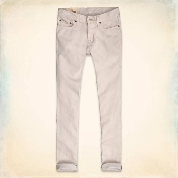 ★ホリスター★本物★ スキニー パンツ ★Stone/36x32★【3508】