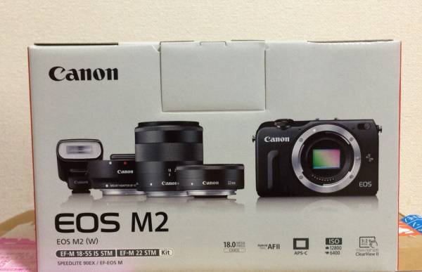 キャノン M2 ミラーレス ダブルレンズキット