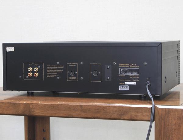 NAKAMICHI/ナカミチ ZX-9 カセットデッキ 外装美品 ジャンク