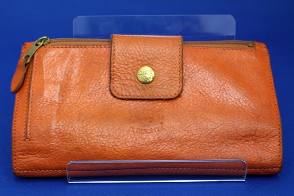 【ILBISONTE】　イルビゾンテ 本革 長財布　