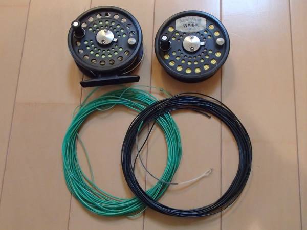 #6ロッド、管理釣り場に！　ライン3本　リール、スプール