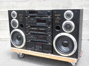 SONY　オーディオ　アンプ　チューナー　スピーカー　セット品 ☆コレクター必見！！ 当時物 現状品 一部通電OK SONY ソニー LBT-V725 等