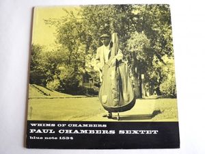 82位 ポール・チェンバース　ブルーノート　１５３４　オリジナル　美盤 Paul Chambers, Blue