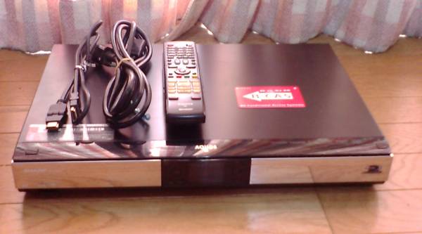 SHARP BD-HDW55 W録 500GB 中古品