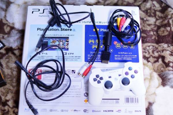 【超美品】PS3 CECH-4200B LW　白　ホワイト