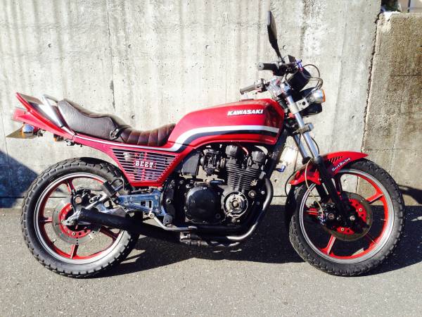 車検付 Z400GP BEET イノウエ 当時物パーツ多数 Z400FX CBX400F(251cc