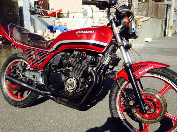 車検付 Z400GP BEET イノウエ 当時物パーツ多数 Z400FX CBX400F(251cc