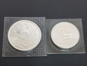 皇太子殿下御成婚 純銀(セット)の中古価格は11,274円｜記念硬貨の新品
