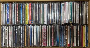173位 1円スタート！ロック中古CD6箱約590枚まとめ販売U2 ニューオーダー マドンナ ナインイン