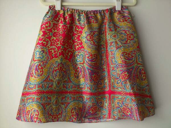 新品 カルウ゛ェン ペイズリー スカート CARVEN 38サイズ