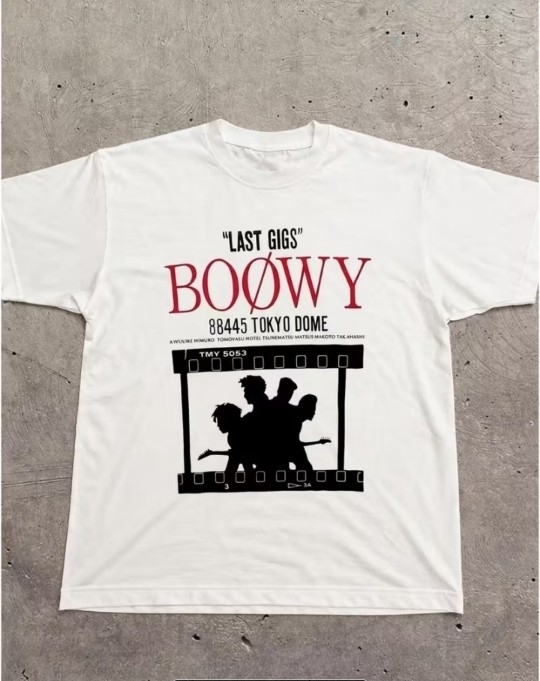 氷室京介 GIG Tシャツの値段と価格推移は？｜7件の売買データから氷室