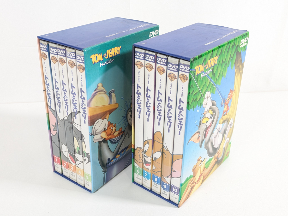 トムとジェリー　DVD まとめ売り　大量　17枚 DVD トムとジェリー セットの値段と価格推移は？｜14件の売買データ