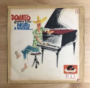 280位 【BRAZIL-ORIGINAL MONO BOSSA JAZZ】JOAO DONATO E SEU TRIO / MUITO A VONTADE (LPNG-4