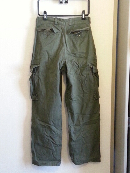 フランス軍　M47 size 21 カーゴパンツ　ミリタリー ユーロ 