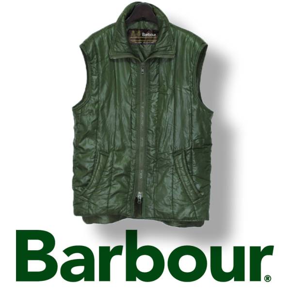 ヴィンテージ　イングランド製　バブアー　ベスト