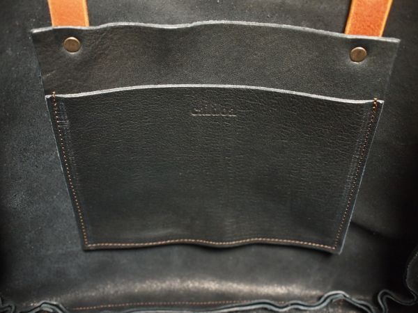 caldoaオリジナル鞄ヌメ革本革C★レザーHSUトートバッグNV737